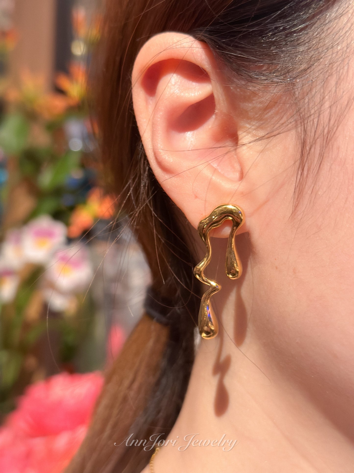 Abstract Statement Earrings